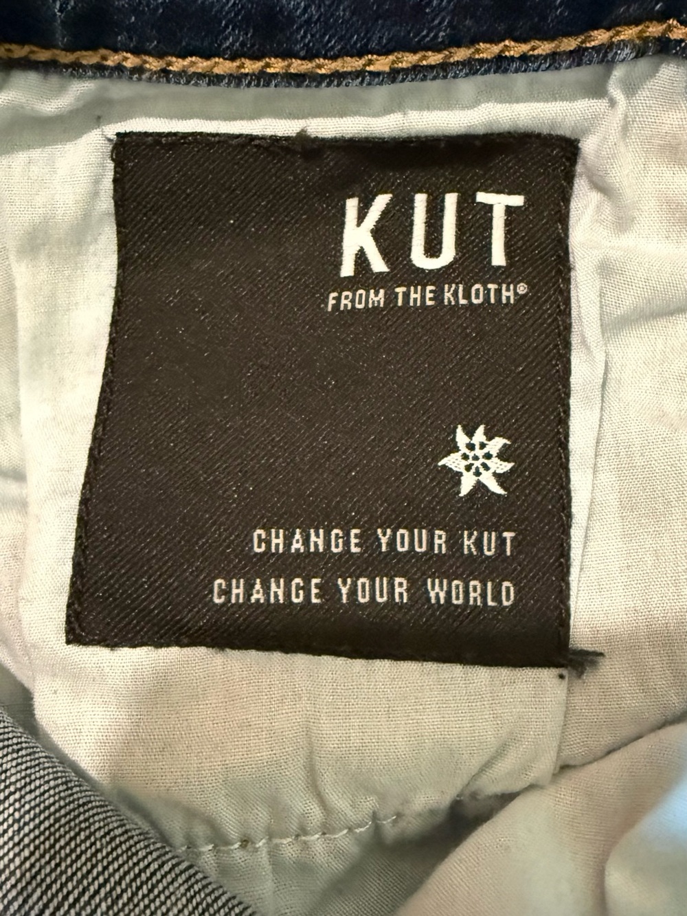 KUT From The Kloth Donna Ankle Skinny Jeans Size 4 Distressed Raw Hem Dark Wash - Picture 5 of 7